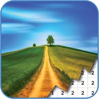Scenery Picture Coloring Book