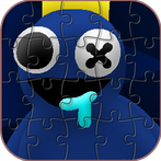 Scary Puzzle Rainbow Monster