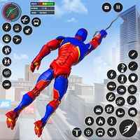 Spider Rope Flying Robot games