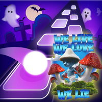 Tiles Hop: Blue smurf cat meme