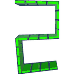 3D Calculator - Domino Falling
