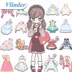 Vlinder Life: Dress up games