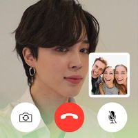 BTZ Jimin fake call and chat