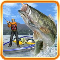 Bass Fishing 3D on the Boat