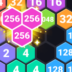 Hexa 2048 - Lucky Puzzle