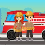 Kids Fire Fighter Training