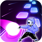 Sans Undertale Hop Dance tiles