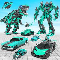 Dino Robot Car Transform 3DWar