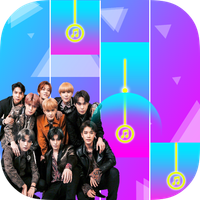 NCT 127 piano game tiles