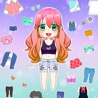 Chibi Fashion Doll Dress-Up