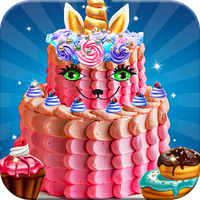 Unicorn Cake Making & Baking