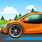 Crazy Street Traffic Toon Race