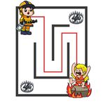 Maze Runner: Fire Save Rush
