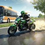 Moto rider India vs indonesia