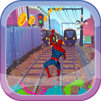 Subway Spider Hero Men