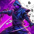 Ninja Color by Number
