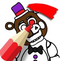 five coloring nightmare game