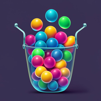 Color Balls - Fill Basket