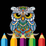 Coloring Bird Mandalas