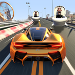 Toilet Monster Stunt Car Games