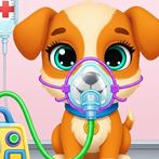 Puppy Pets Vet Dog Caring Game