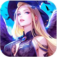 Dark Adult Girls Coloring Book