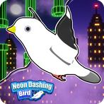 Neon Dashing Bird