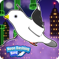 Neon Dashing Bird