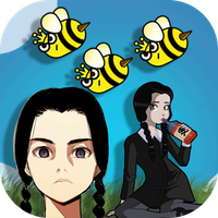 draw to save Wednesday Addams