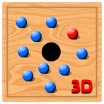 Roll Balls into a hole 3D