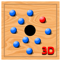 Roll Balls into a hole 3D