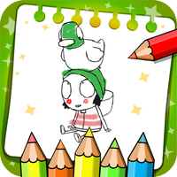 Sarah and Duck : Coloring Book
