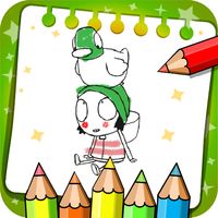 Sarah and Duck : Coloring Book