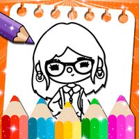 Toca Boca Coloring Book Life