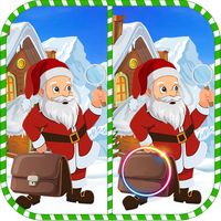 Santa Xmas Spot The Difference