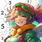 GREEN: Rainbow Color Coloring