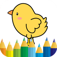 Coloring Cartoon Chicks