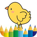 Coloring Cartoon Chicks
