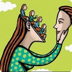 What do you see first - person