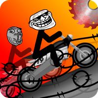 Stickman - Troll Face Ragdoll 