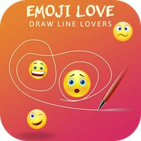 Emoji Love Draw Lines Lovers