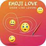 Emoji Love Draw Lines Lovers