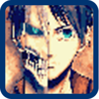 Titan Eren Pixel Art