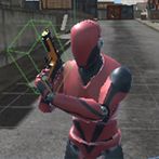 Red Man Shooter 3D