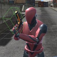 Red Man Shooter 3D