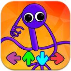 FNF Rainbow Purple Friends Mod