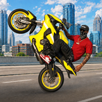 Wheelie Stunt Moto 3D