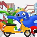 Special rainbow Delivery 3d