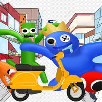 Special rainbow Delivery 3d