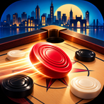 Carrom City: 3D Carrom Board
